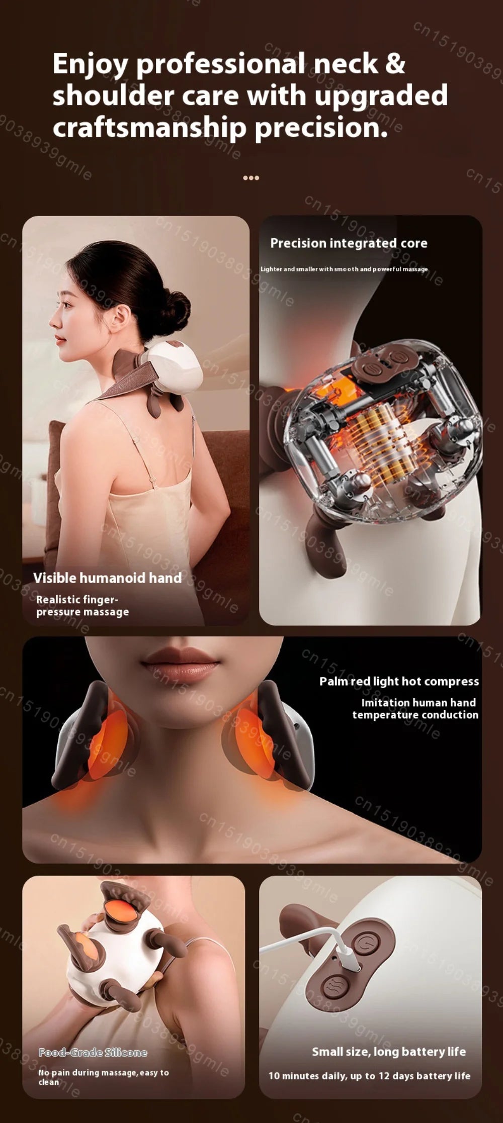 Wireless Neck & Shoulder Massager