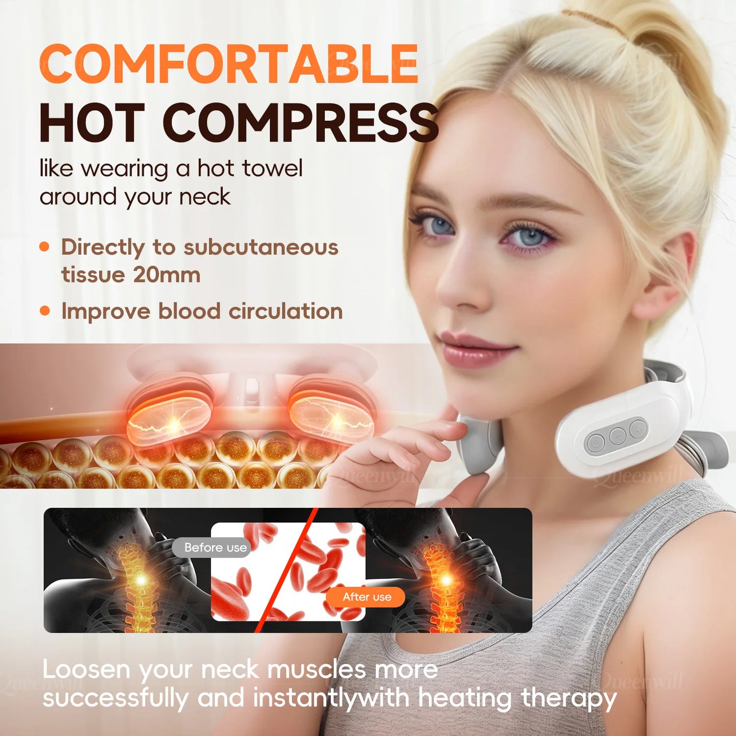 4D Shiatsu Neck Massager