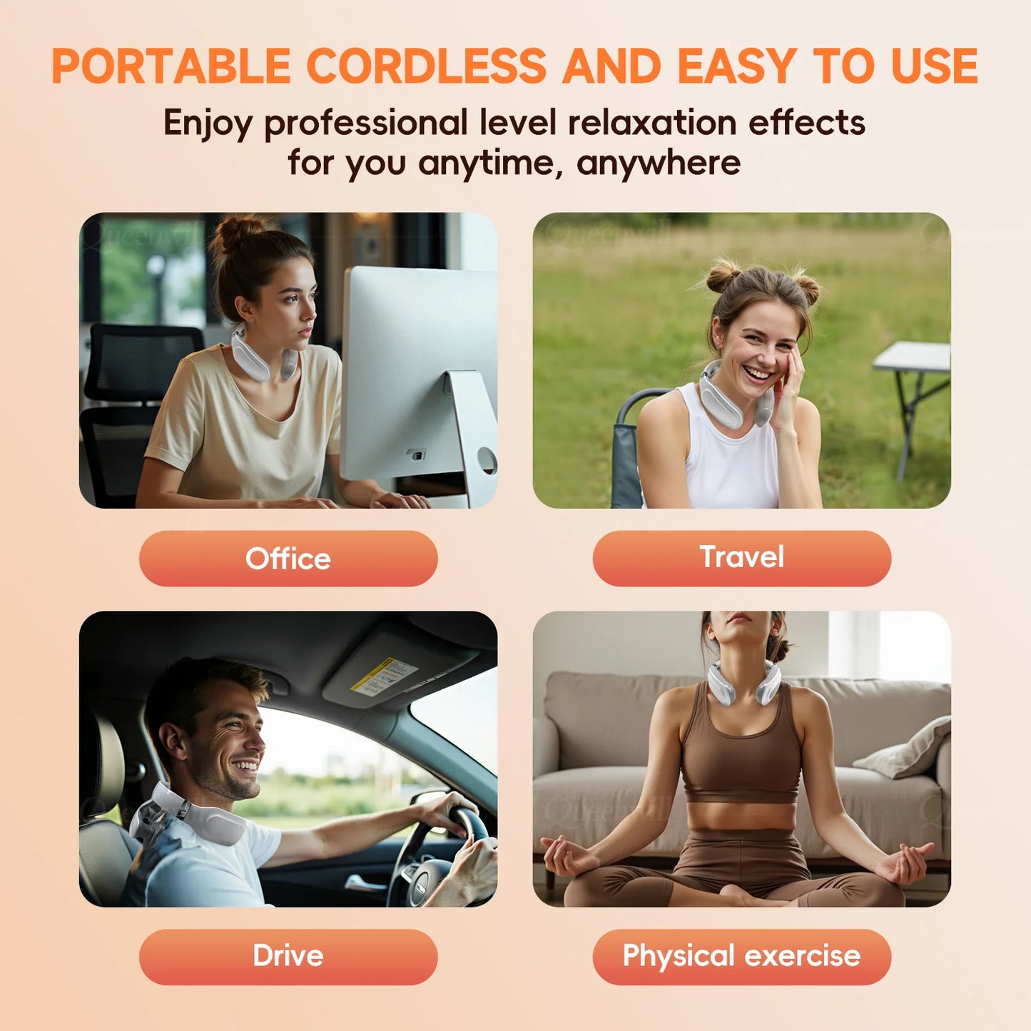 4D Shiatsu Neck Massager